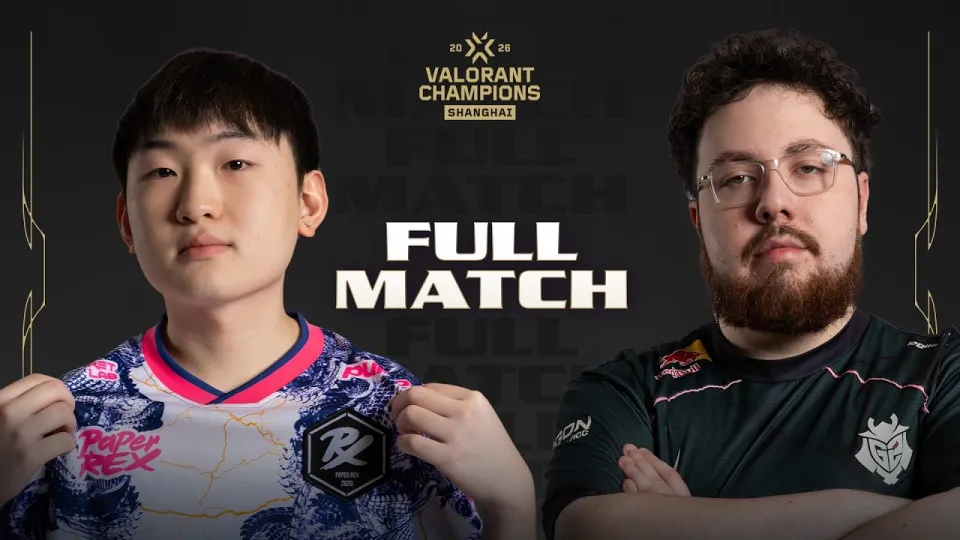 PRX vs. G2 — FULL MATCH — VALORANT Champions Shanghai — Group Stage